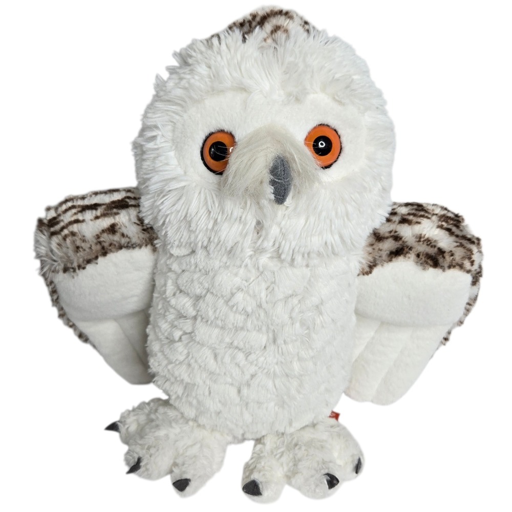Wild‎ Republic Snowy Owl Plush 12" White Wildlife Bird Woodland Stuffed Animal